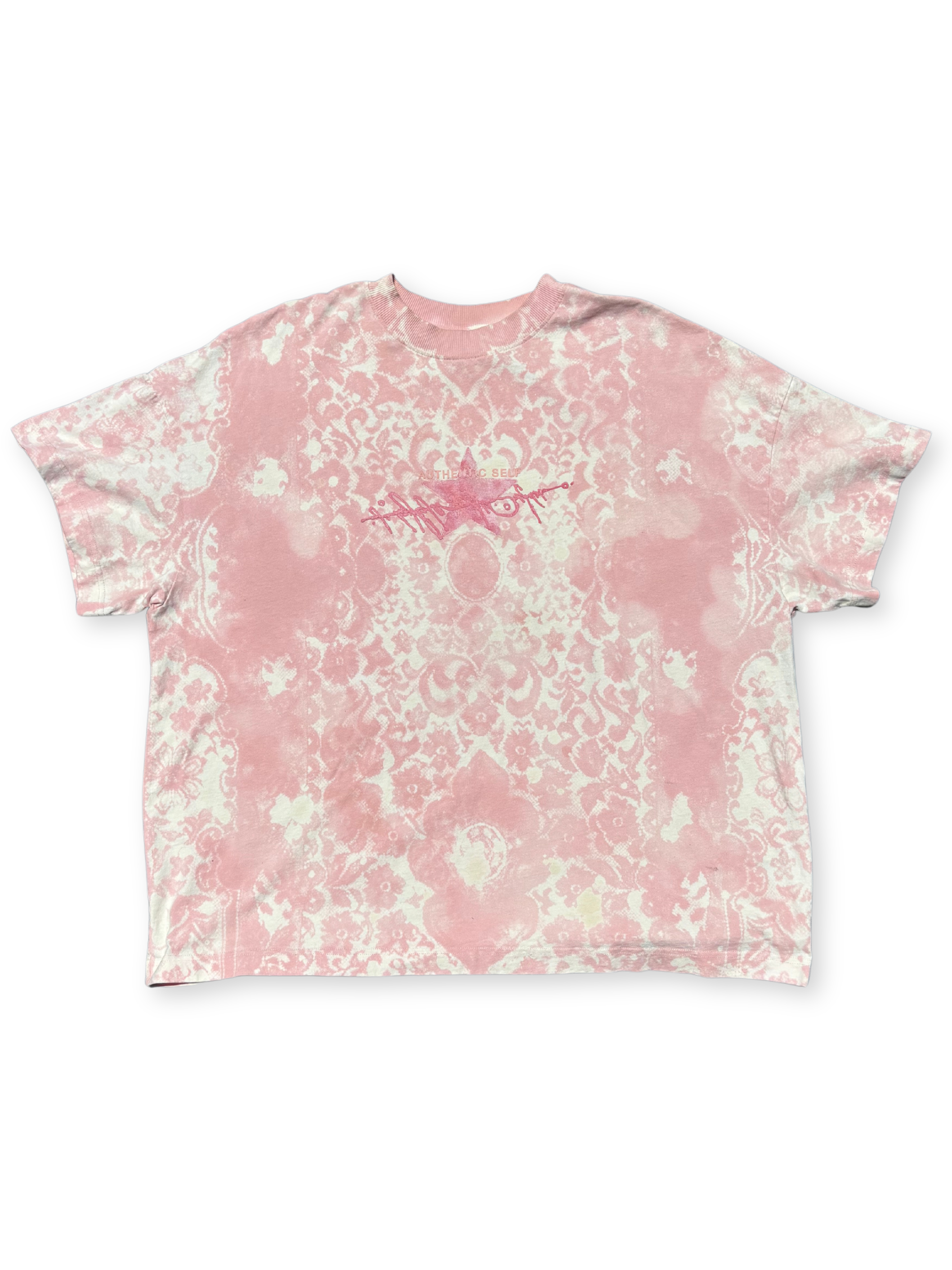 'AS' Tee (Screenprint+Bleached) | XL