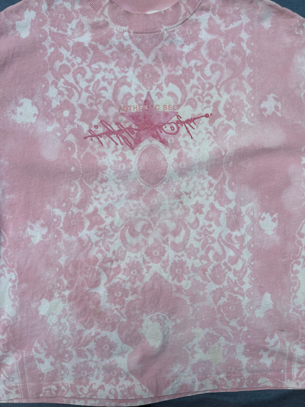 'AS' Tee (Screenprint+Bleached) | XL